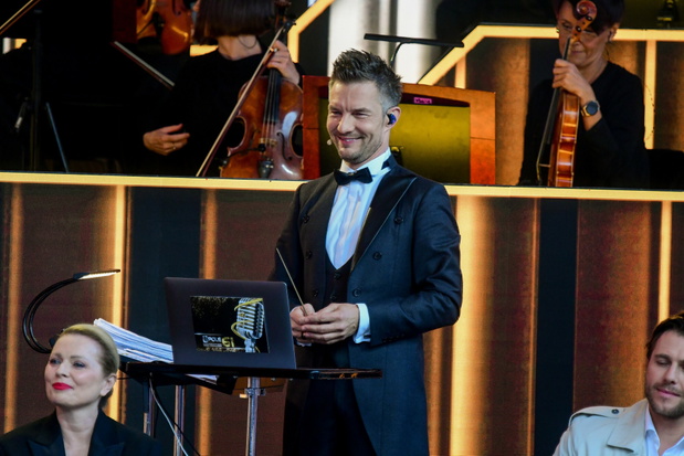Adam Sztaba na festiwalu w Opolu