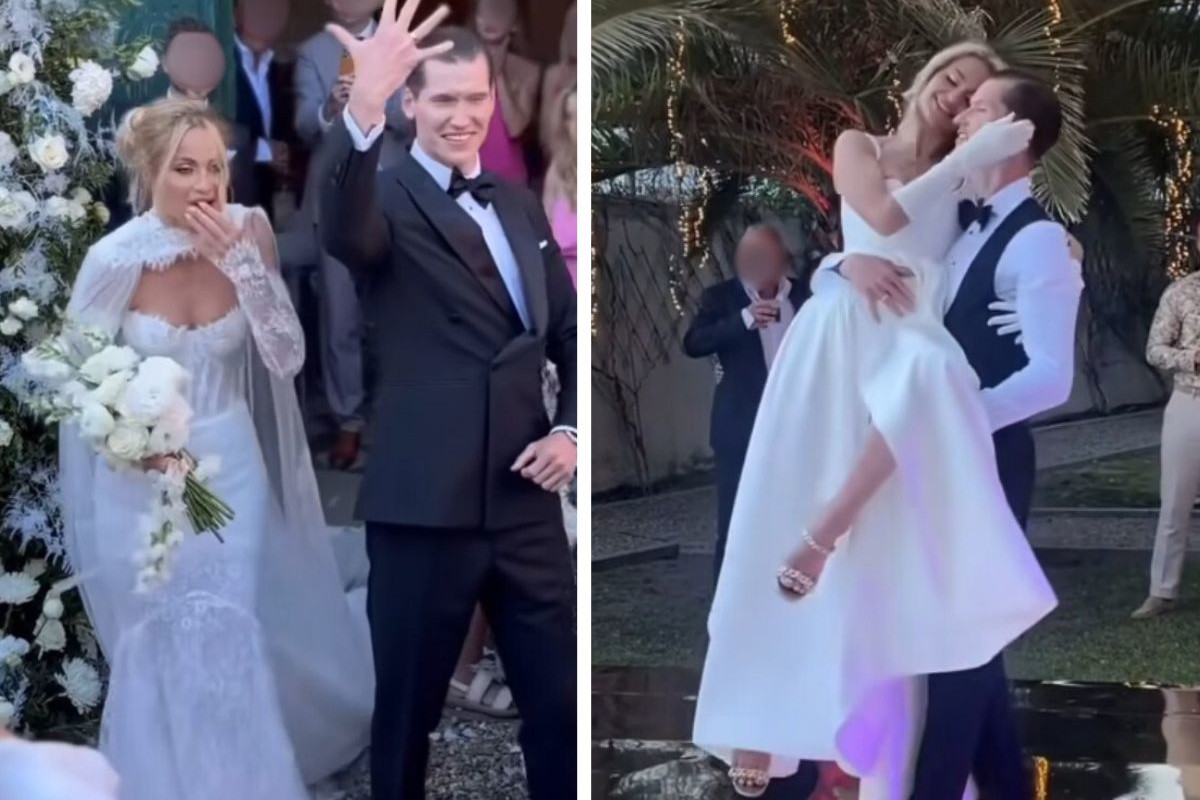 Hania Żudziewicz i Jacek Jeschke wzięli ślub