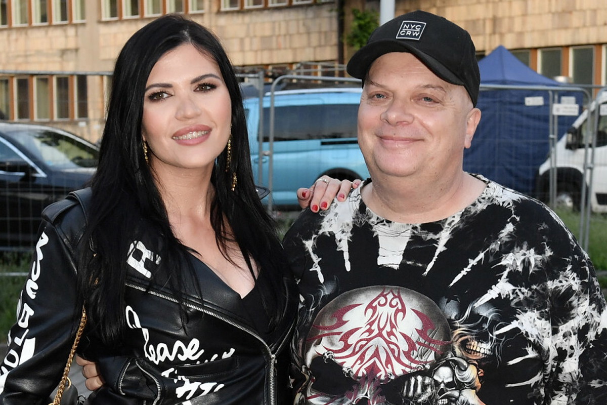 Krzysztof Skiba i Karolina Skiba na festiwalu w Opolu