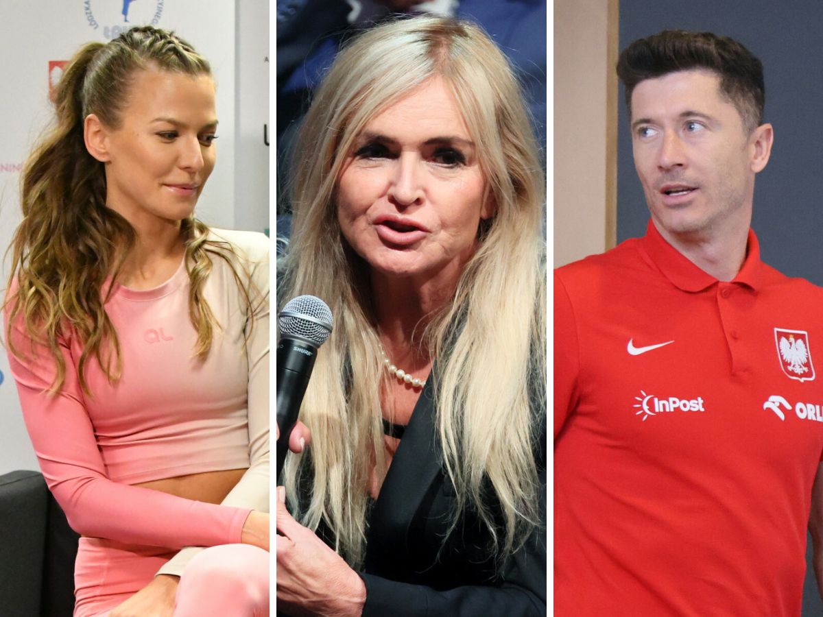 Anna Lewandowska, Robert Lewandowski, Monika Olejnik