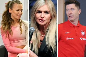 Anna Lewandowska, Robert Lewandowski, Monika Olejnik
