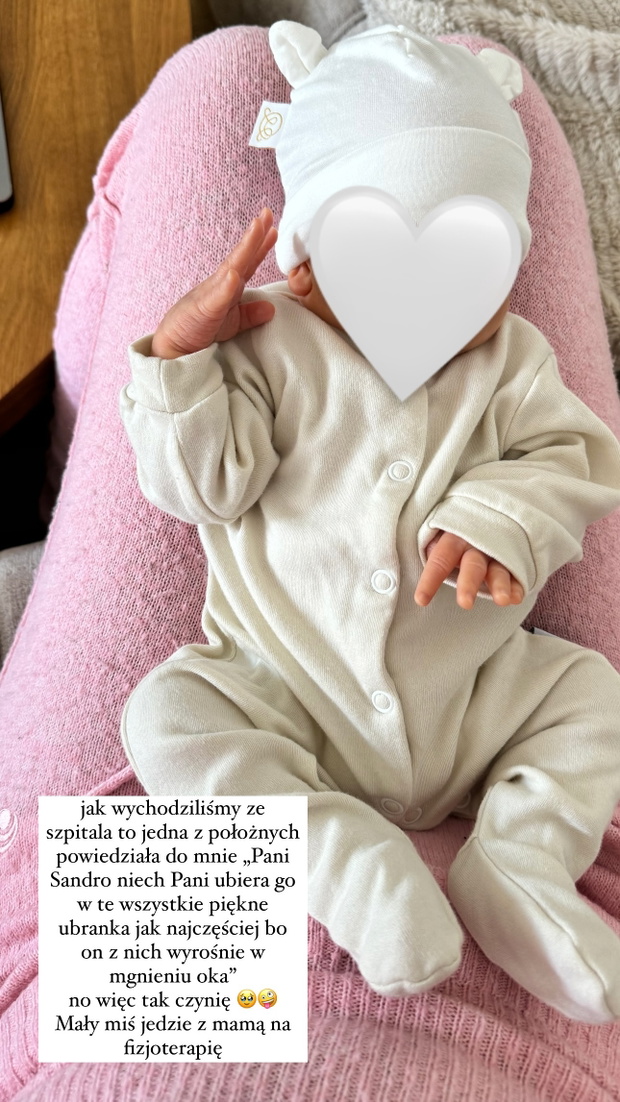 Sandra Kubicka pokazała synka