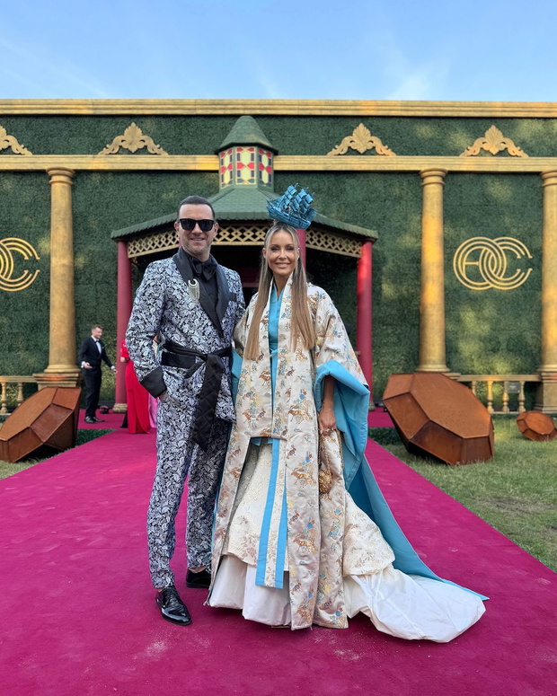 Małgorzata Rozenek i Radosław Majdan na balu