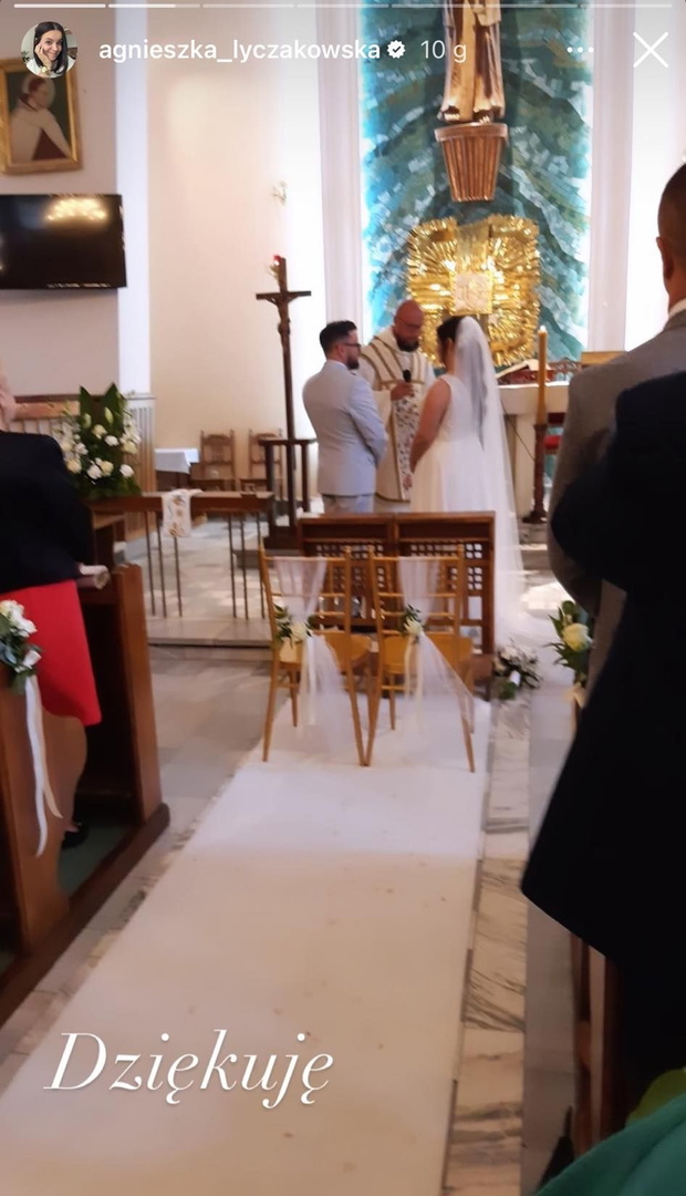 Agnieszka i Wojtek ze Ślubu od pierwszego wejrzenia świętują pierwszą rocznicę ślubu kościelnego
