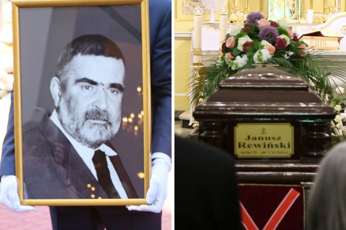 Pogrzeb Janusza Rewińskiego