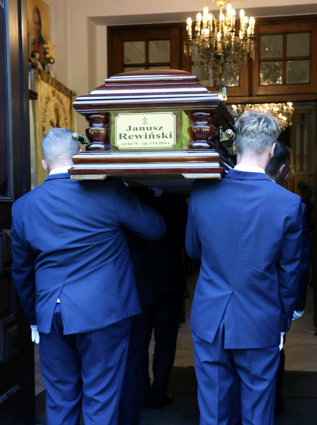 Pogrzeb Janusza Rewińskiego