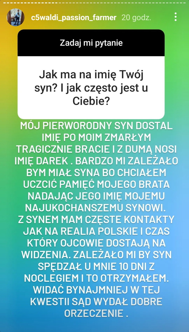 Waldemar z Rolnik szuka żony