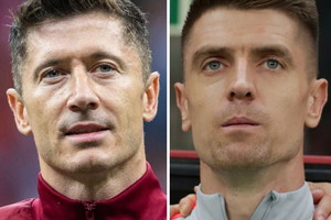 Robert Lewandowski i Krzysztof Piątek