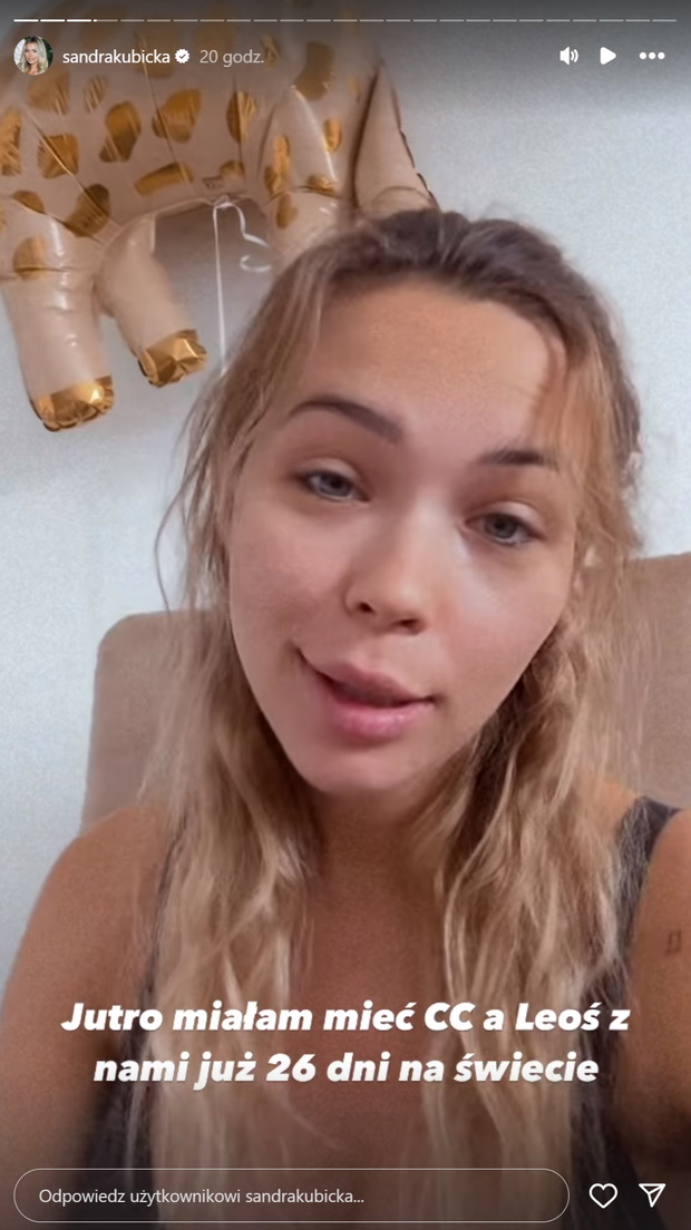 Sandra Kubicka wyznanie o Leosiu