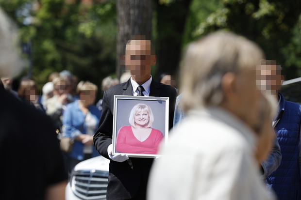 Pogrzeb Marzeny Kipiel-Sztuki