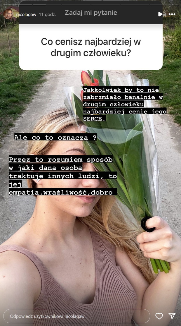 Nicola z Rolnik szuka żony jest zakochana