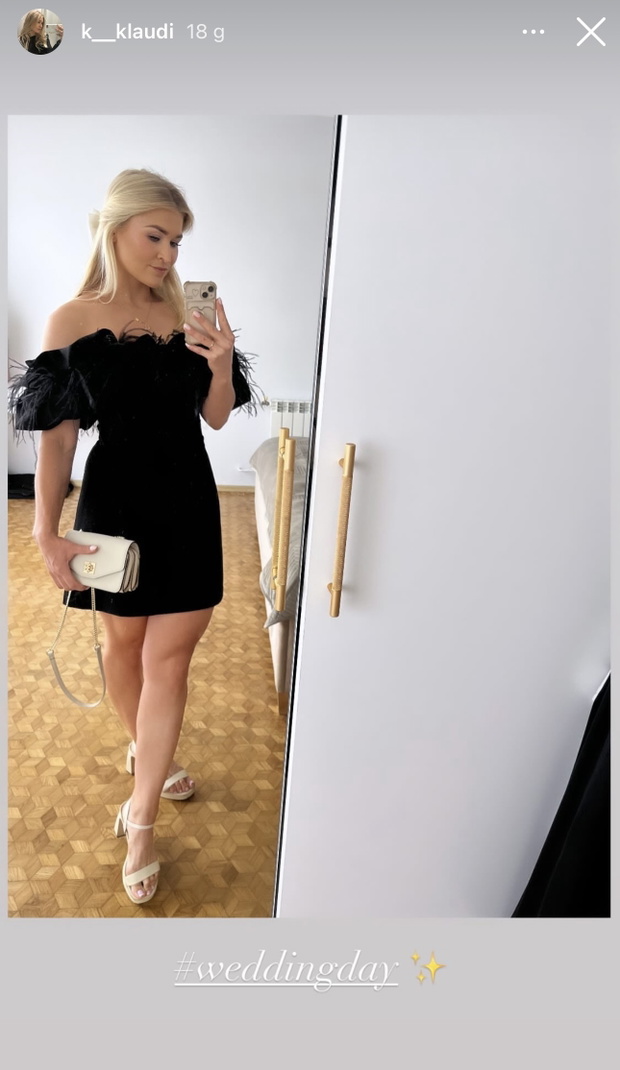 Klaudia z Rolnik szuka żony kreacja na wesele