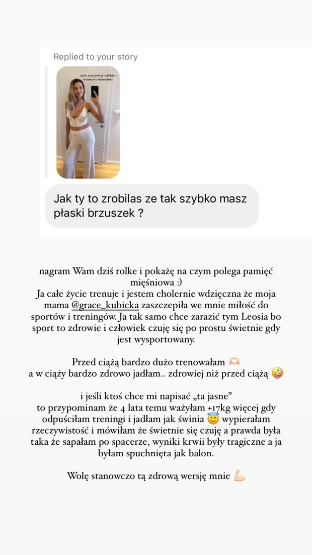 Sandra Kubicka zdradza sekret swojej figury po ciąży