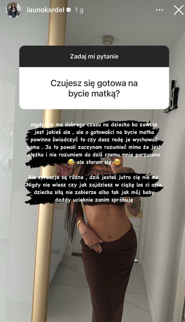 Launo z Hotelu Paradise w ciąży