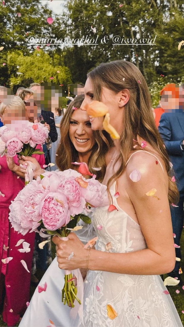 Marta Warchoł i Iwona Widomska ślub