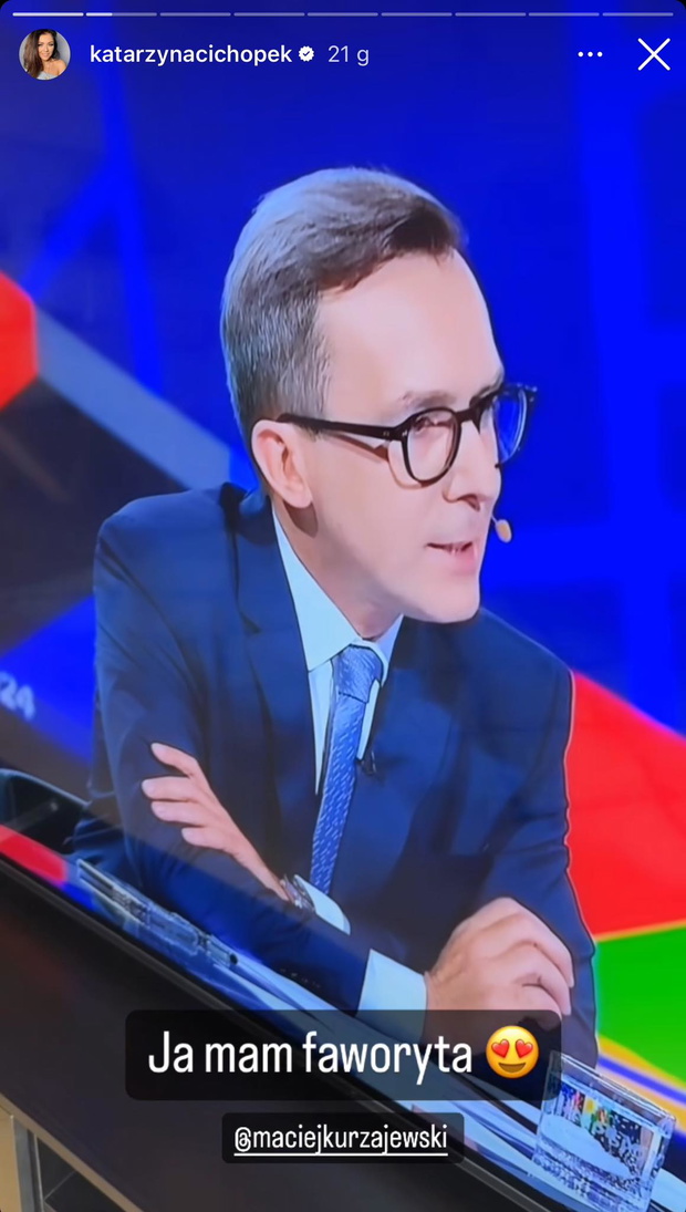 Kasia Cichopek rozpływa się nad Kurzajewskim