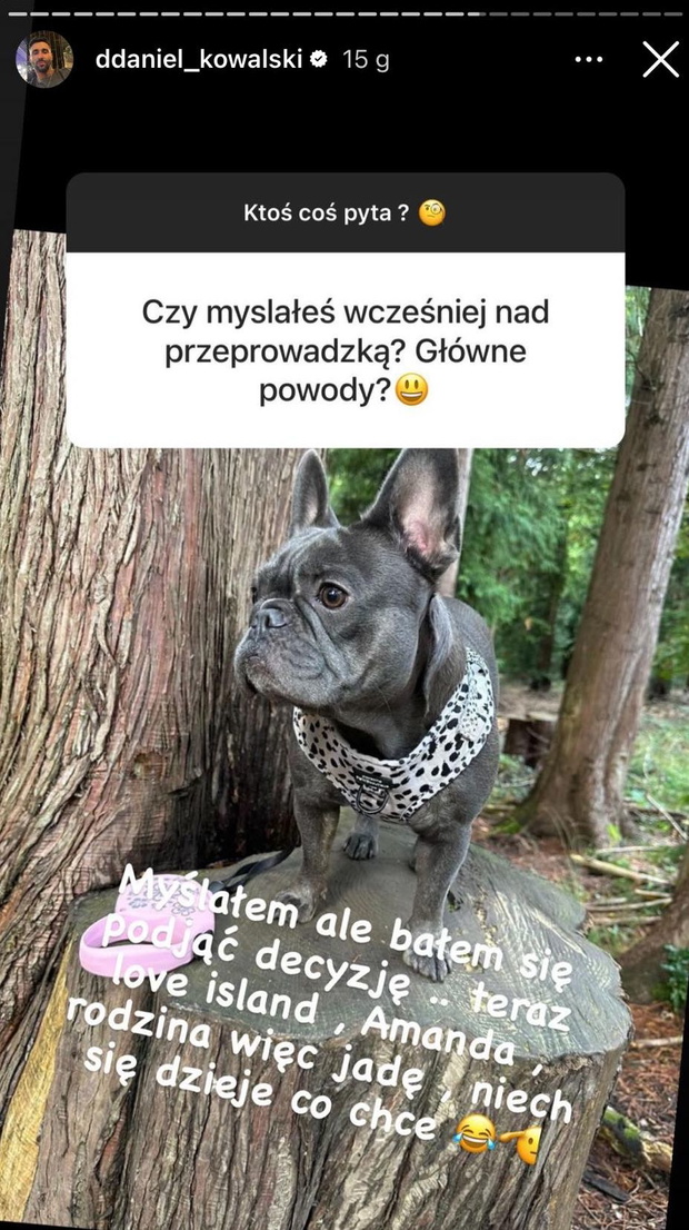 Dan z Love Island przeprowadza się do Polski