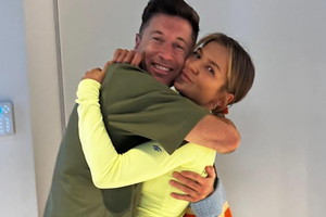 Robert Lewandowski i Anna LEwandowska