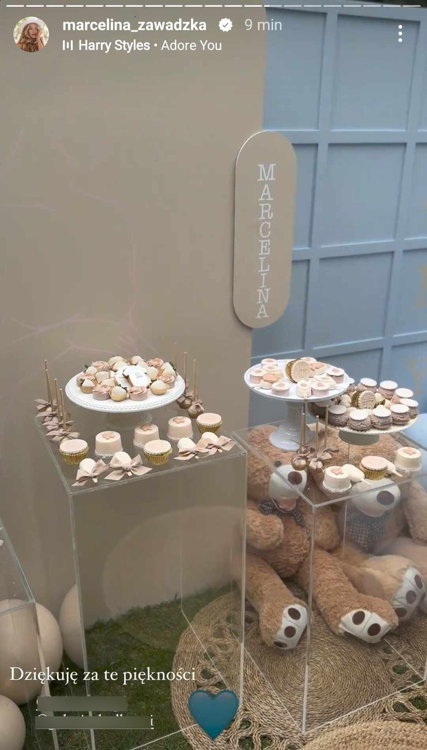 Marcelina Zawadzka wyprawiła baby shower