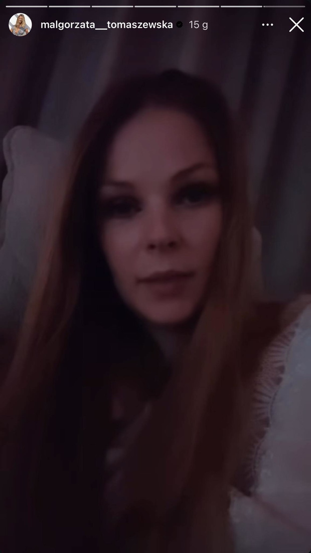 Małgorzata Tomaszewska skarży się na narzeczonego