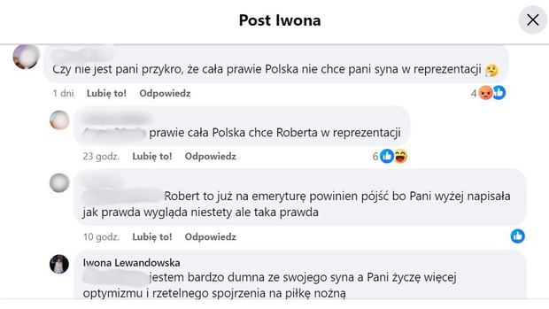 screen u mamy Lewandowskiego