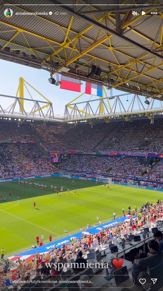 Anna Lewandowska wpiera Roberta Lewandowskiego