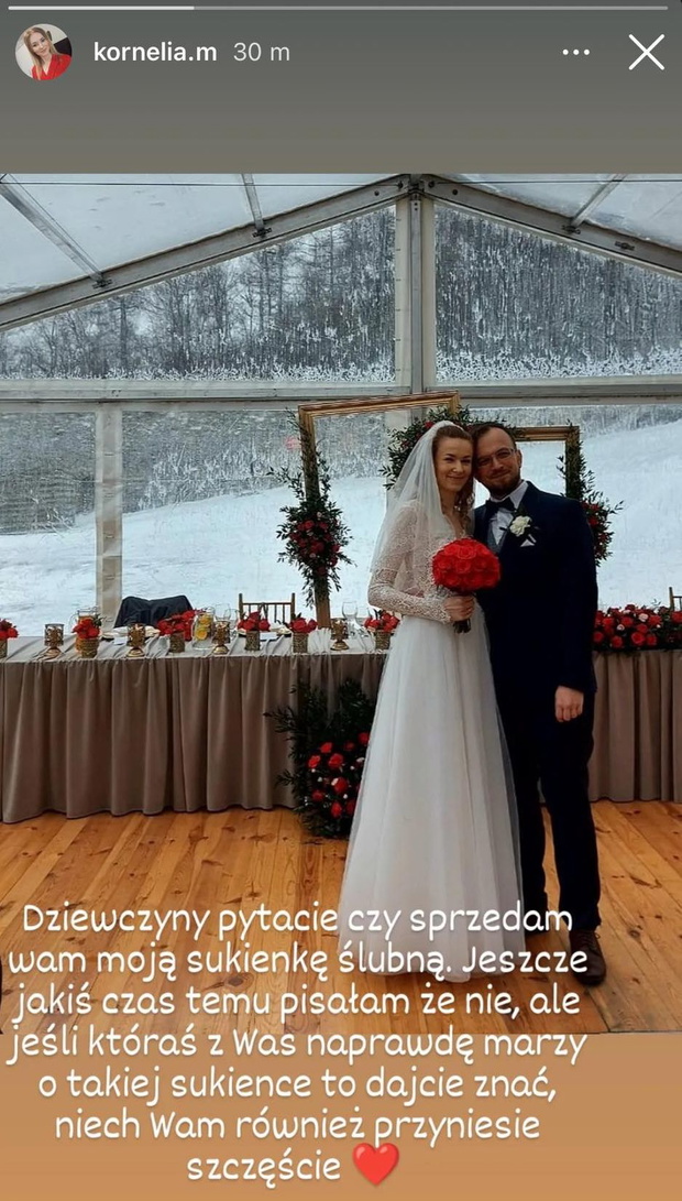 Kornelia ze Ślubu od pierwszego wejrzenia pozbywa się sukni ślubnej