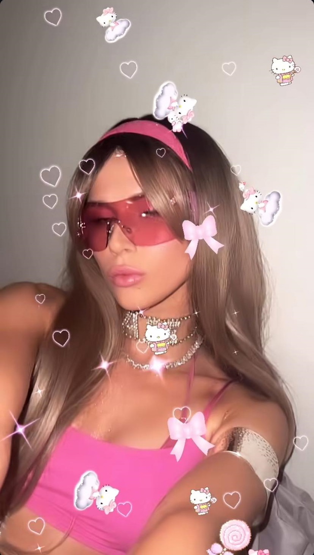 Roksana Węgiel jak Barbie