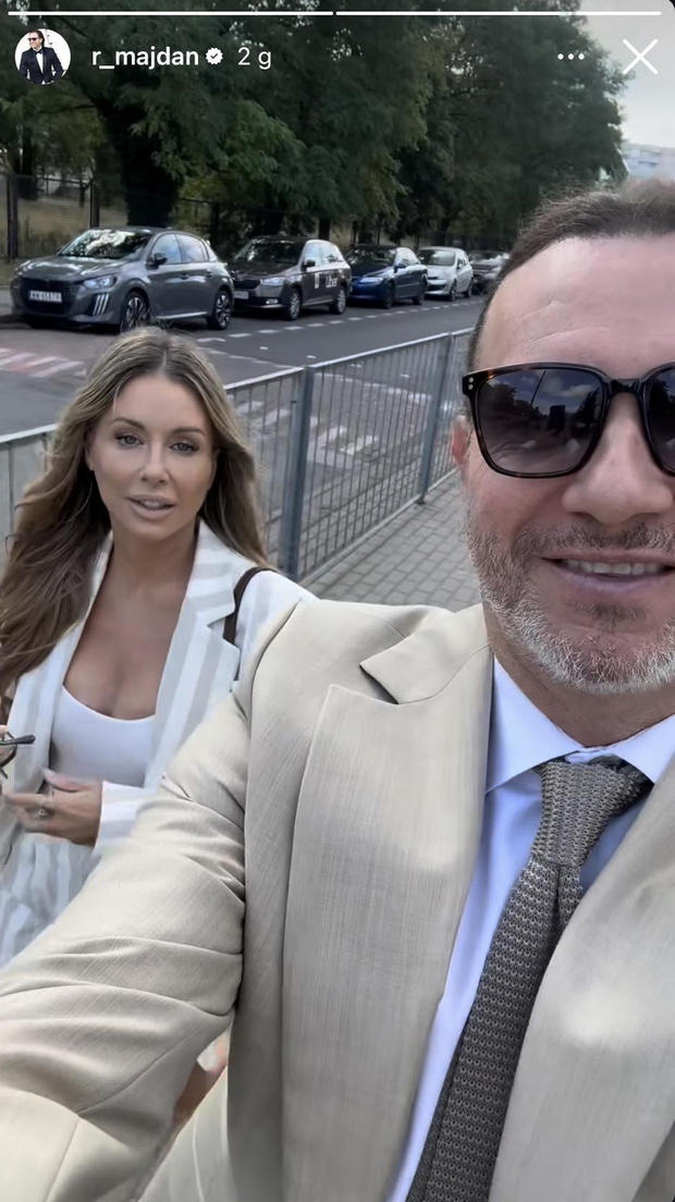 Małgorzata Rozenek i Radosław Majdan