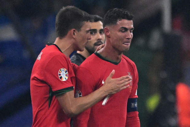 Cristiano Ronaldo zalał się łzami podczas meczu