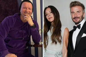 Radosław Majdan, David Beckham, Victoria Beckham