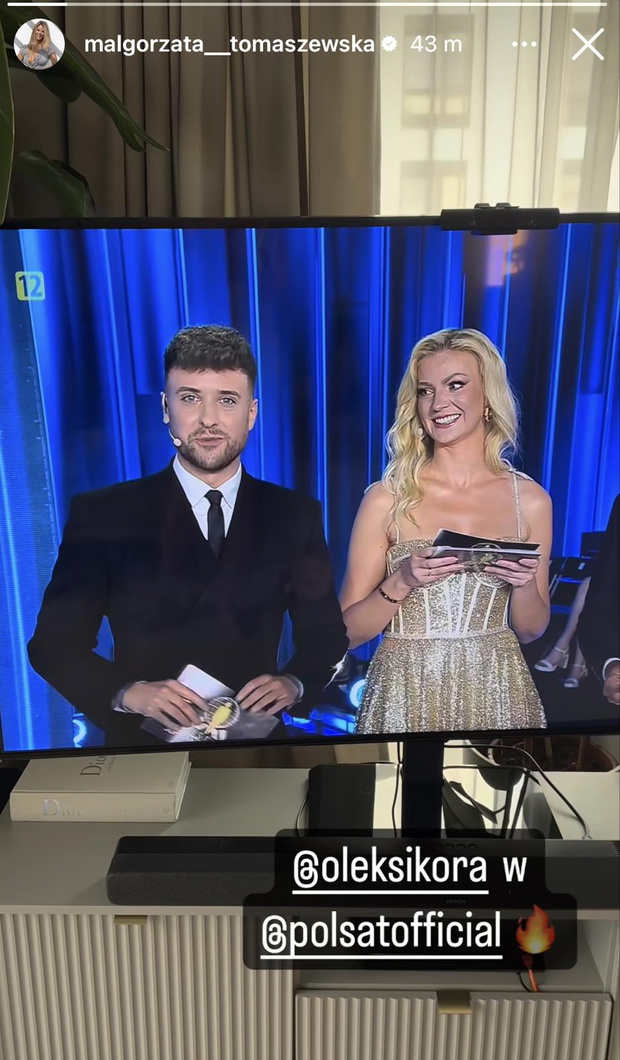 Małgorzata Tomaszewska wspiera Aleksandra Sikorę