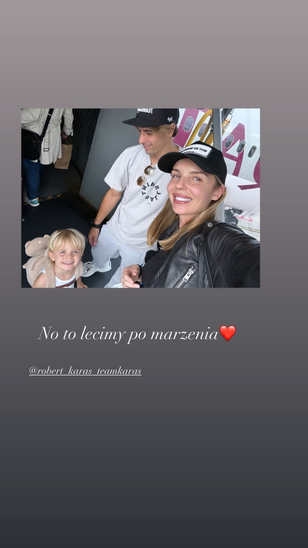 Agnieszka Włodarczyk i Robert Karaś wyjechali z Polski