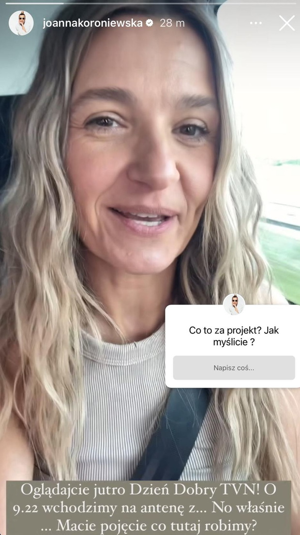 Joanna Koroniewska pojawi się w Dzień Dobry TVN