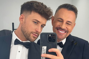 Krzysztof Ibisz i Aleksander Sikora podczas Festiwalu Piękna w Polsacie