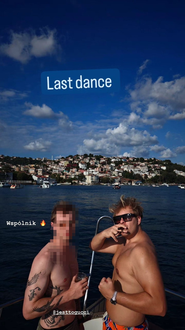 Kevin Mglej na wakacjach