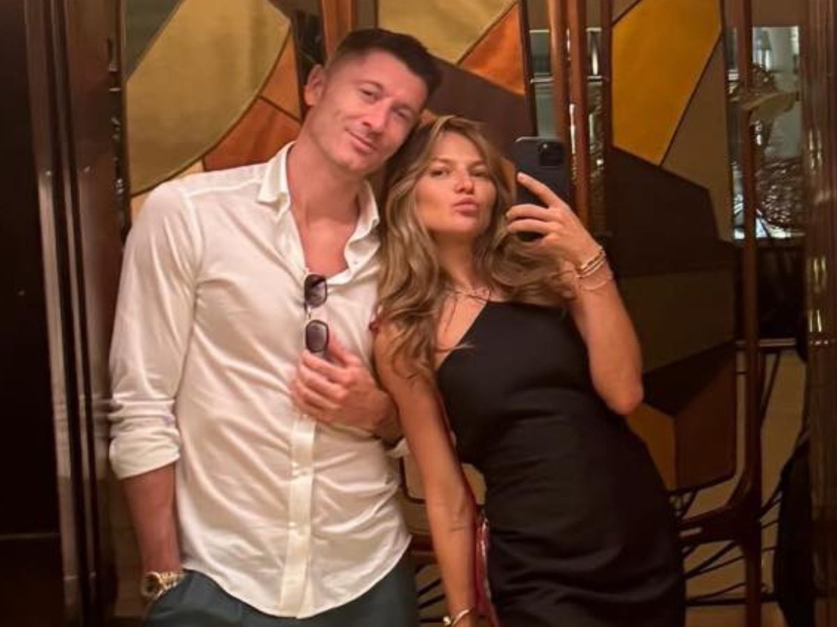 Anna i Robert Lewandowscy