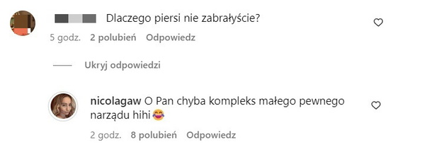 Nicola z Rolnik szuka żony odpowiedziała hejterowi