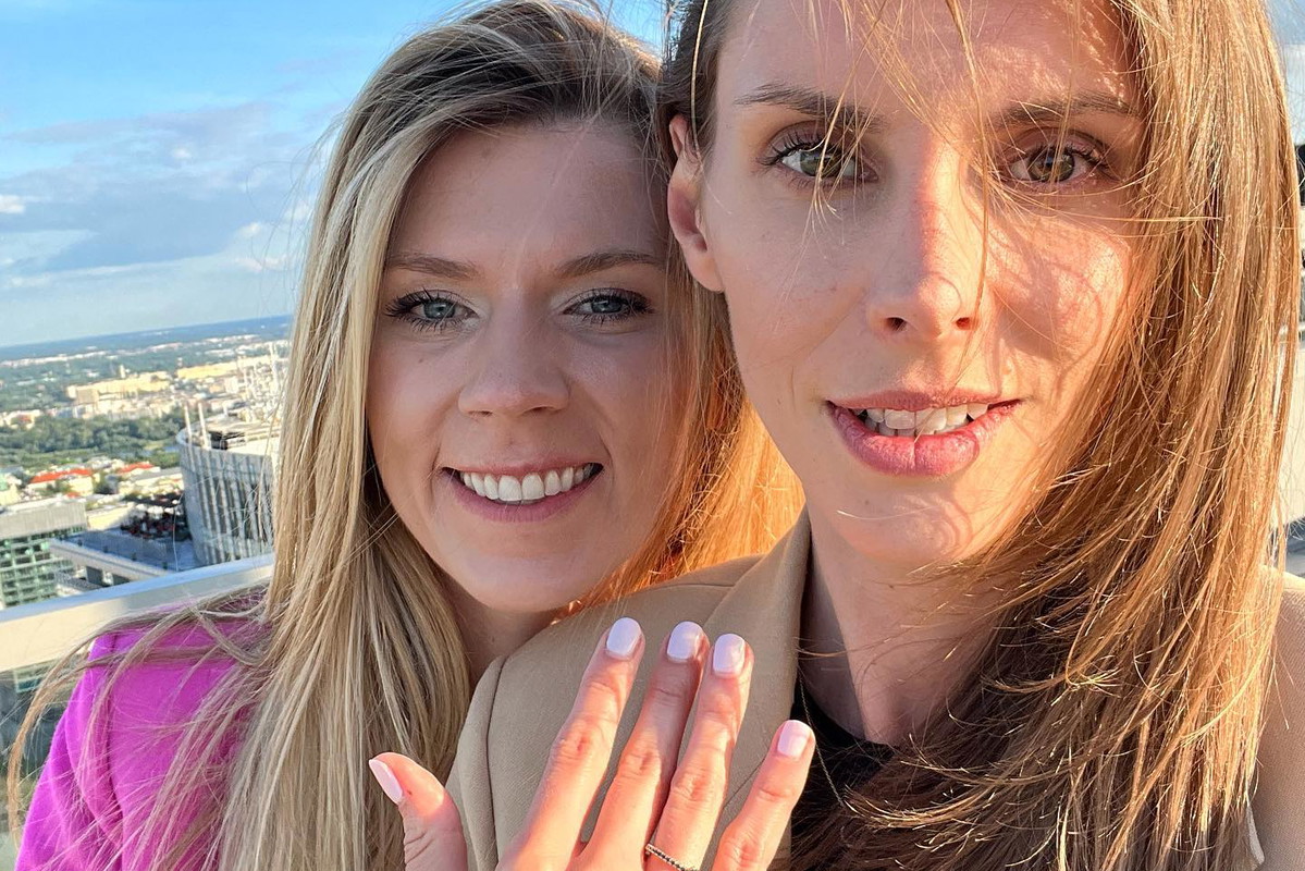 Marta Warchoł i Iwona Widomska