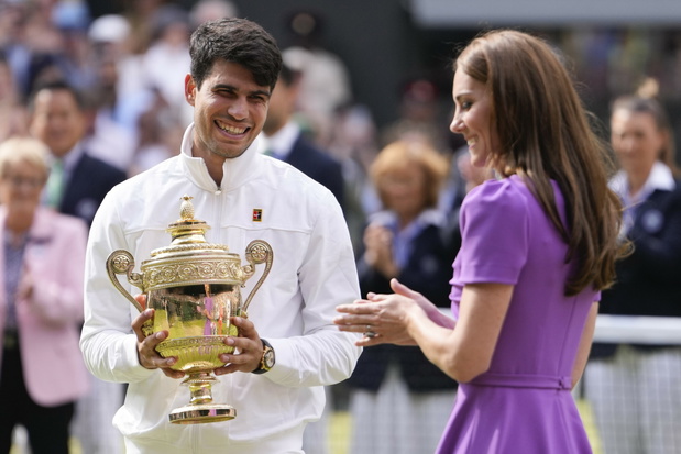 Księżna Kate i Carlos Alcaraz