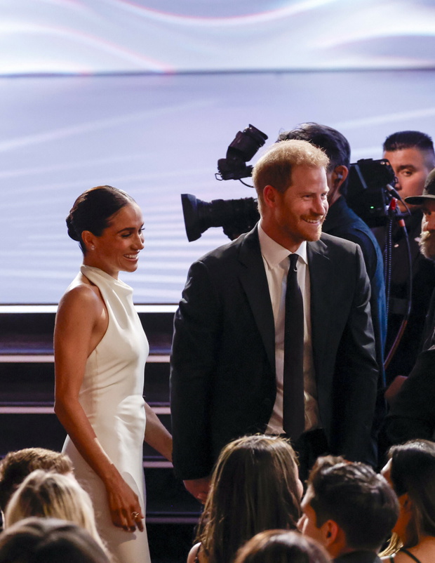 Meghan Markle i książę Harry na gali