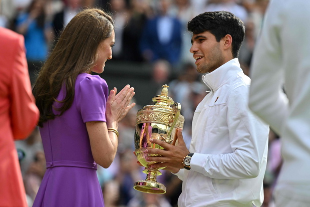 Księżna Kate i Carlos Alcaraz
