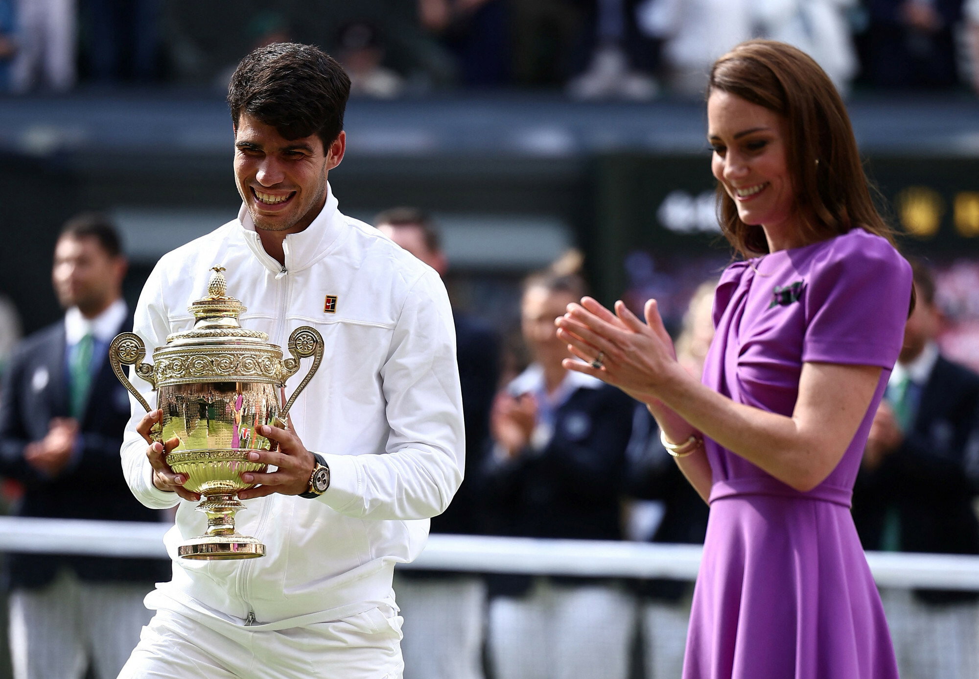 Księżna Kate i Carlos Alcaraz