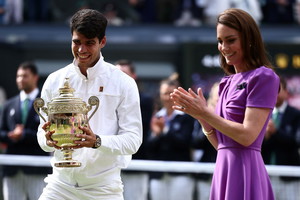 Księżna Kate i Carlos Alcaraz