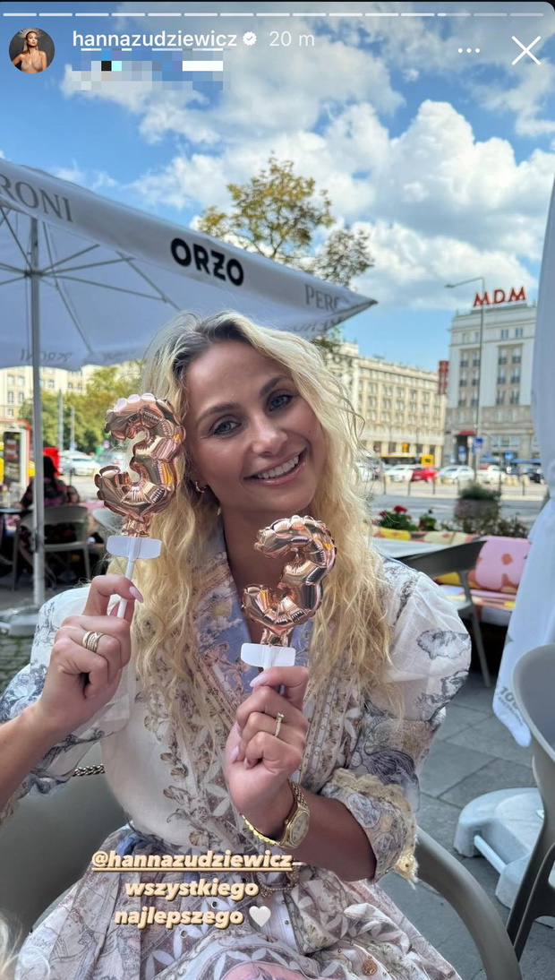 Hanna Żudziewicz świętuje urodziny