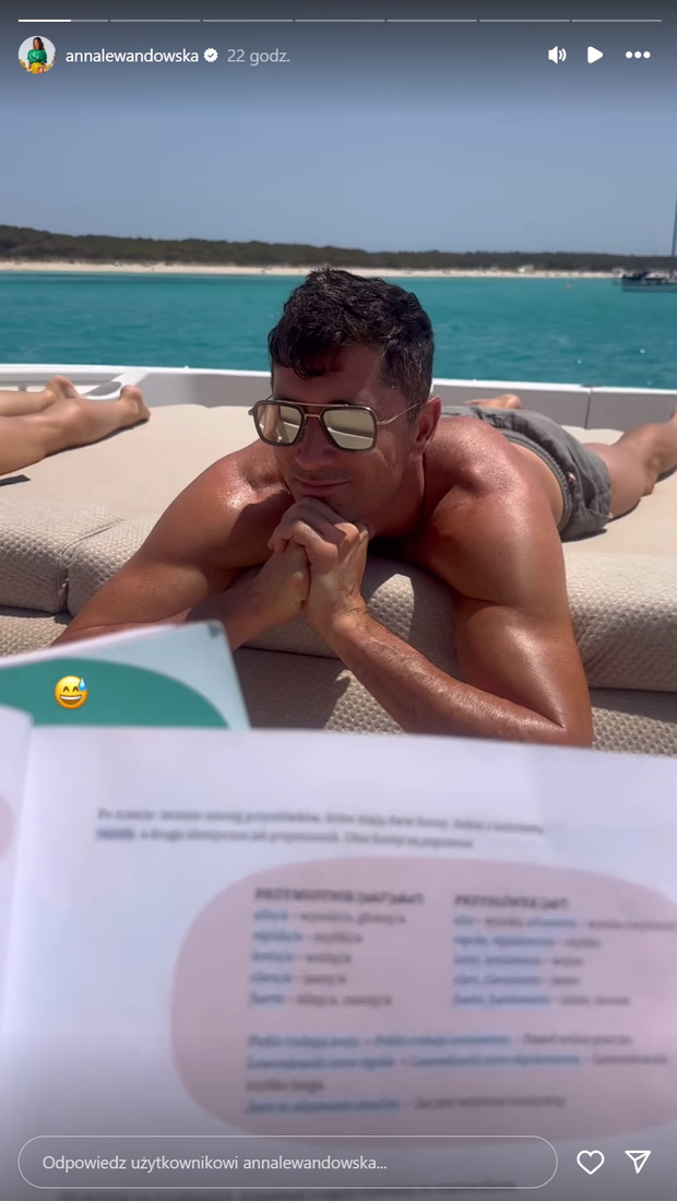 Anna Lewandowska pokazała zdjęcia Roberta Lewandowskiego