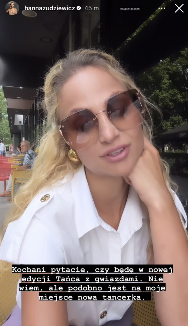 HAnia Żudziewicz nie wystąpi w TZG?