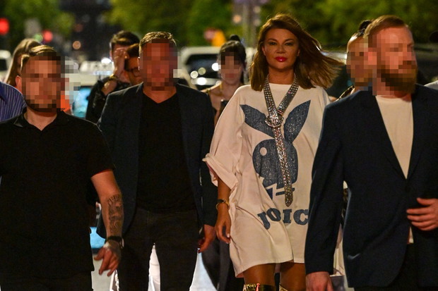 Edyta Górniak w nocnym klubie