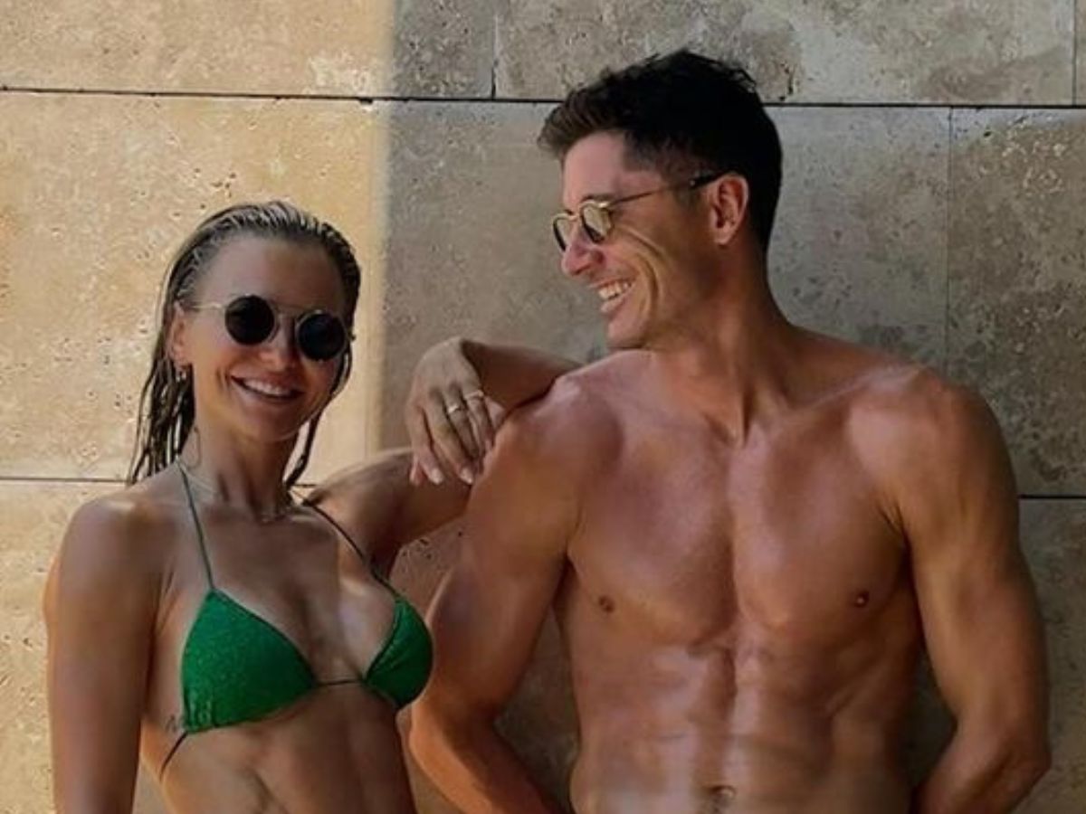 Anna Lewandowska kadry z Robertem