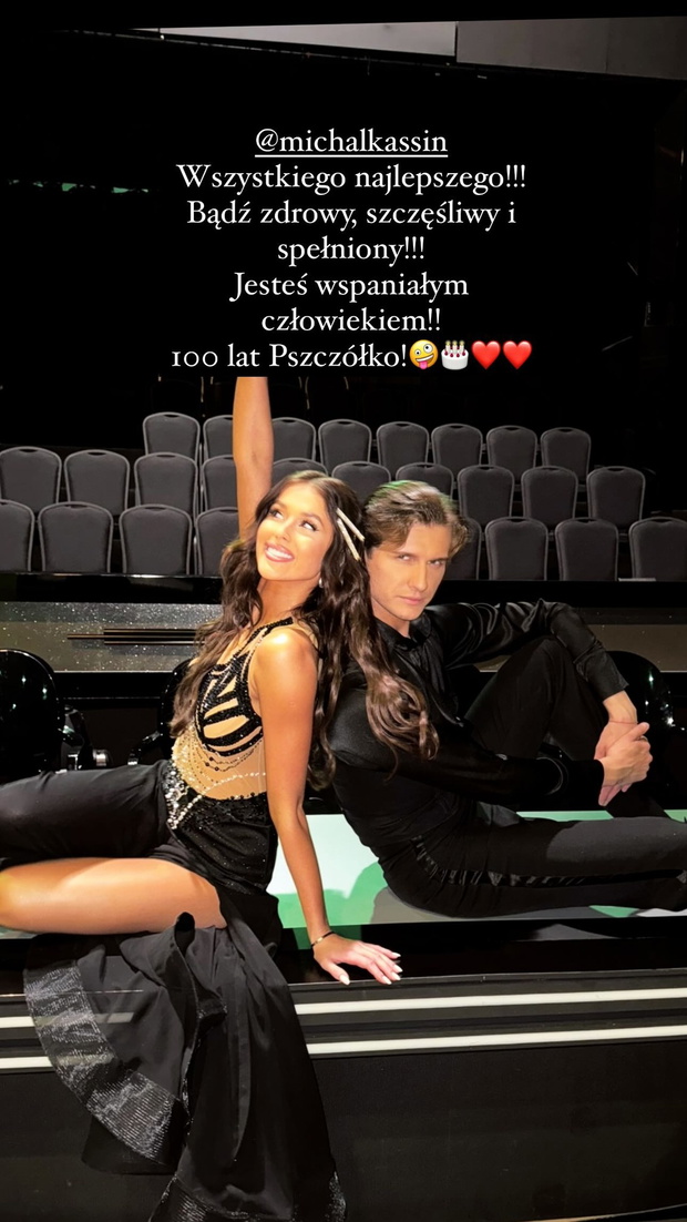 Roxie Węgiel złożyła życzenia Michałowi Kassinowi